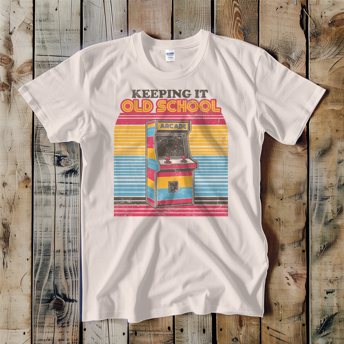 Keeping It Old School Game Console Unisex Tee