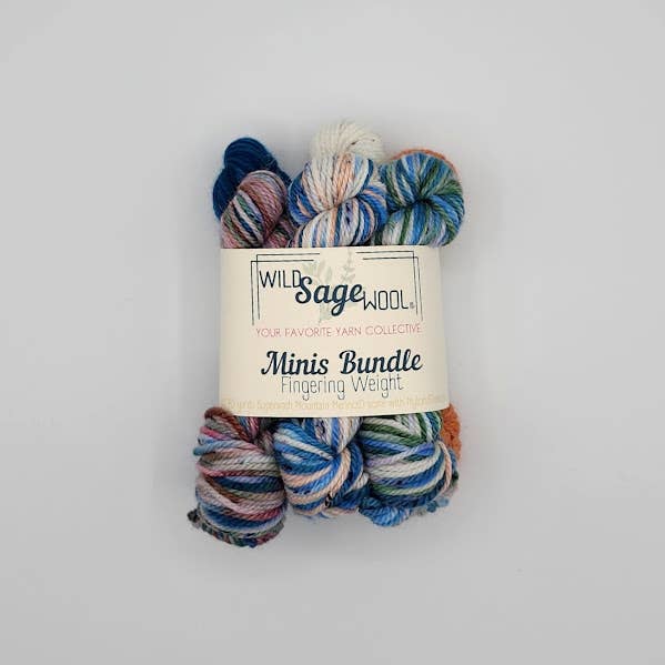 Wild Sage-Mixed Collection Minis - Fingering