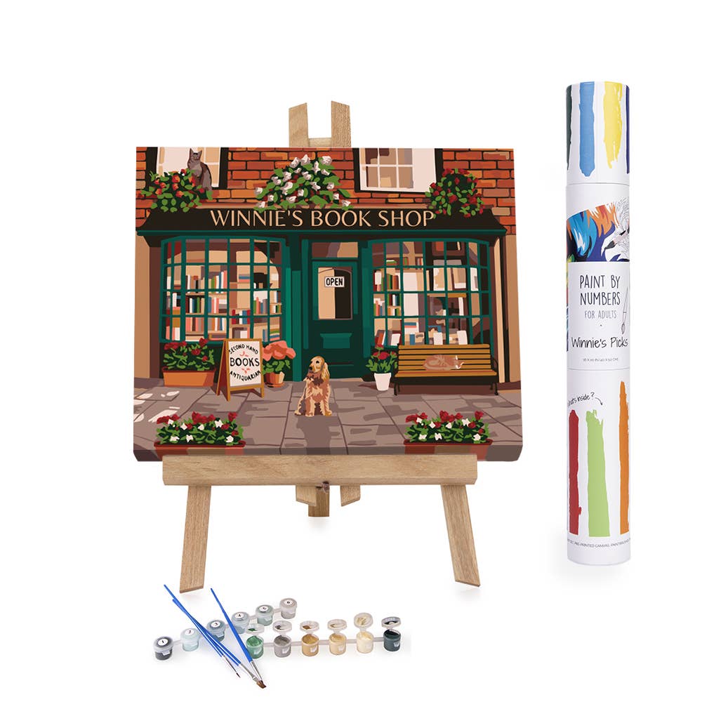Autumn Bookshop Paint Kit 2024