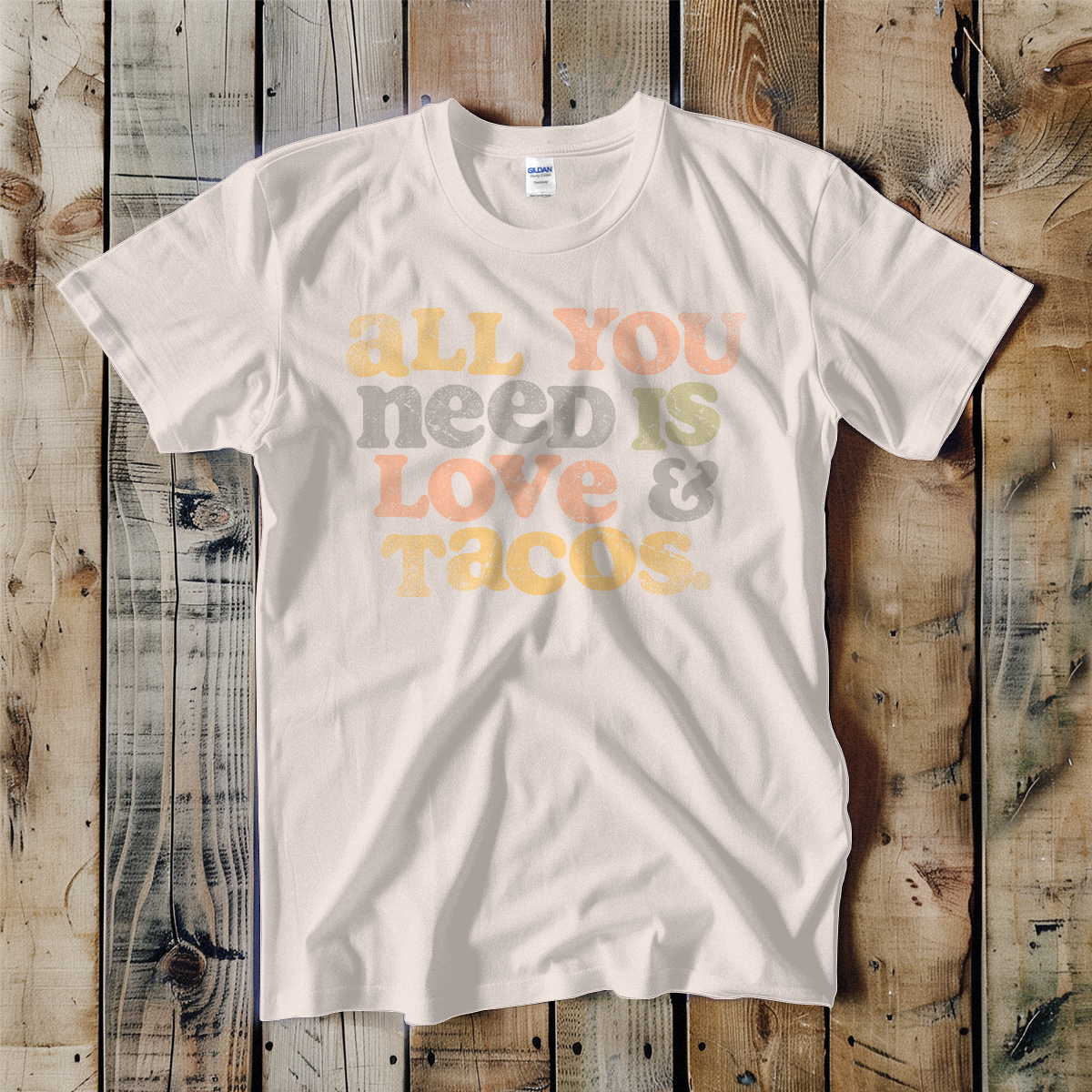 All You Need is Love and Tacos Unisex Tee