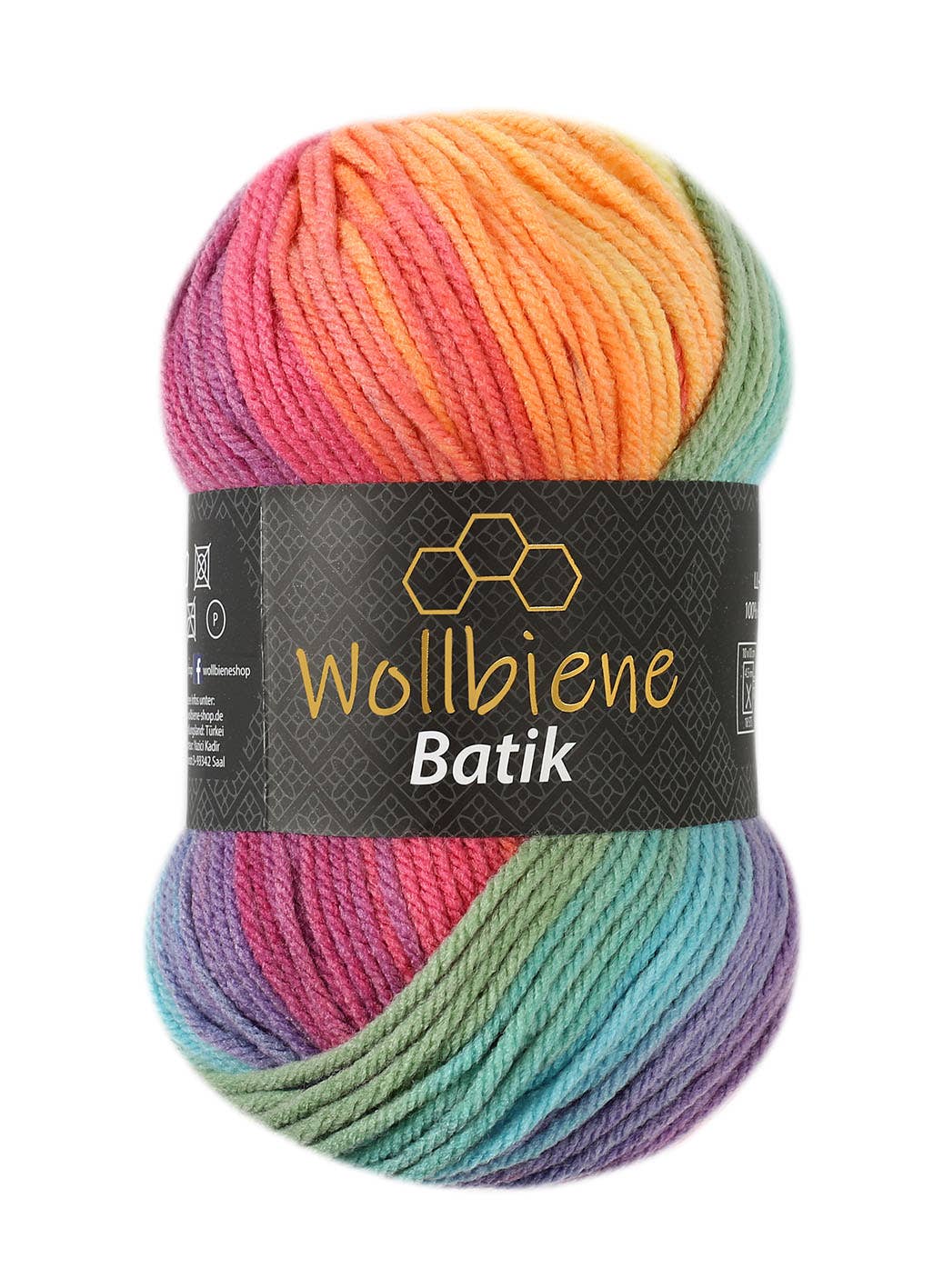 Woolen bee batik gradient wool knitting wool