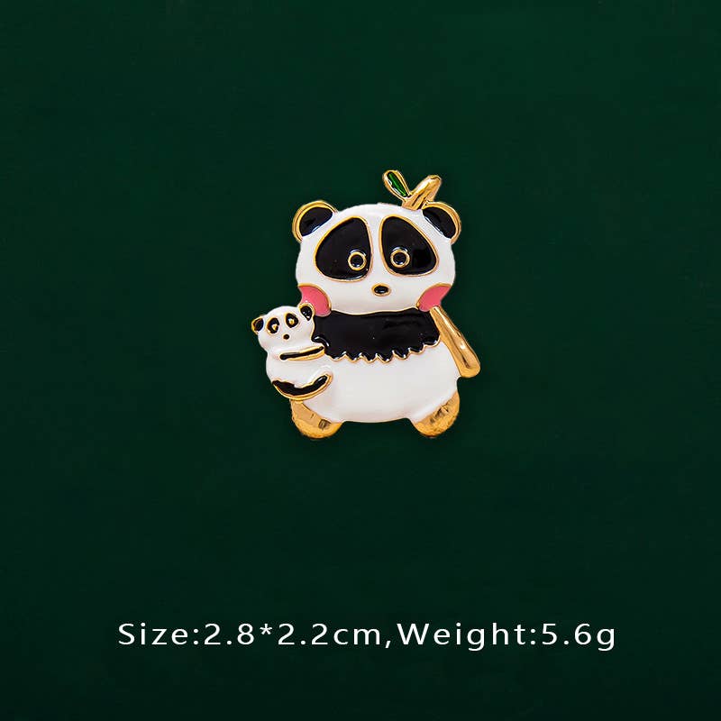 Enamel dragonfly butterfly animal series pin brooch