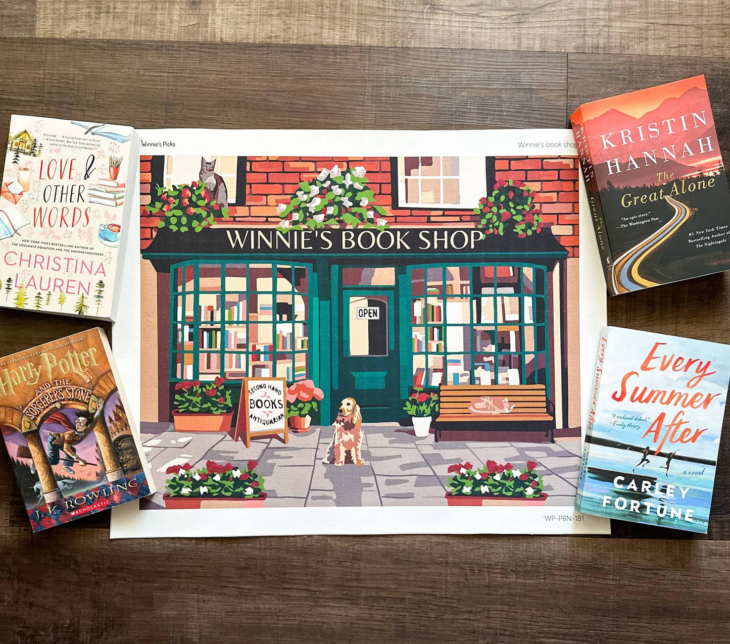 Autumn Bookshop Paint Kit 2024