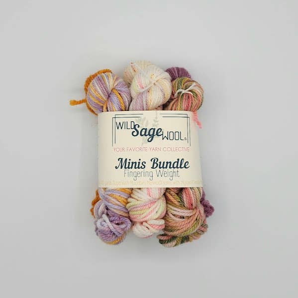 Wild Sage-Mixed Collection Minis - Fingering