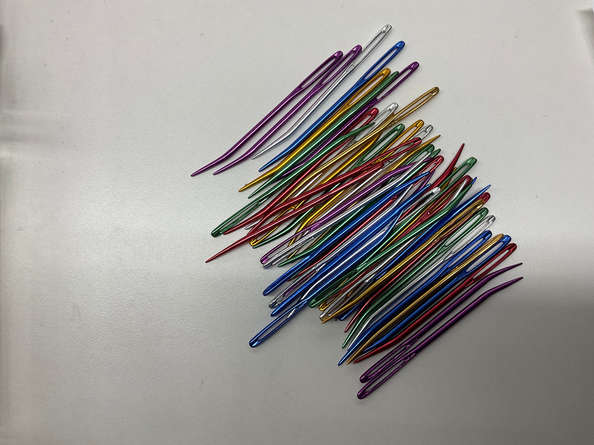 Bent Metal Darning Needle