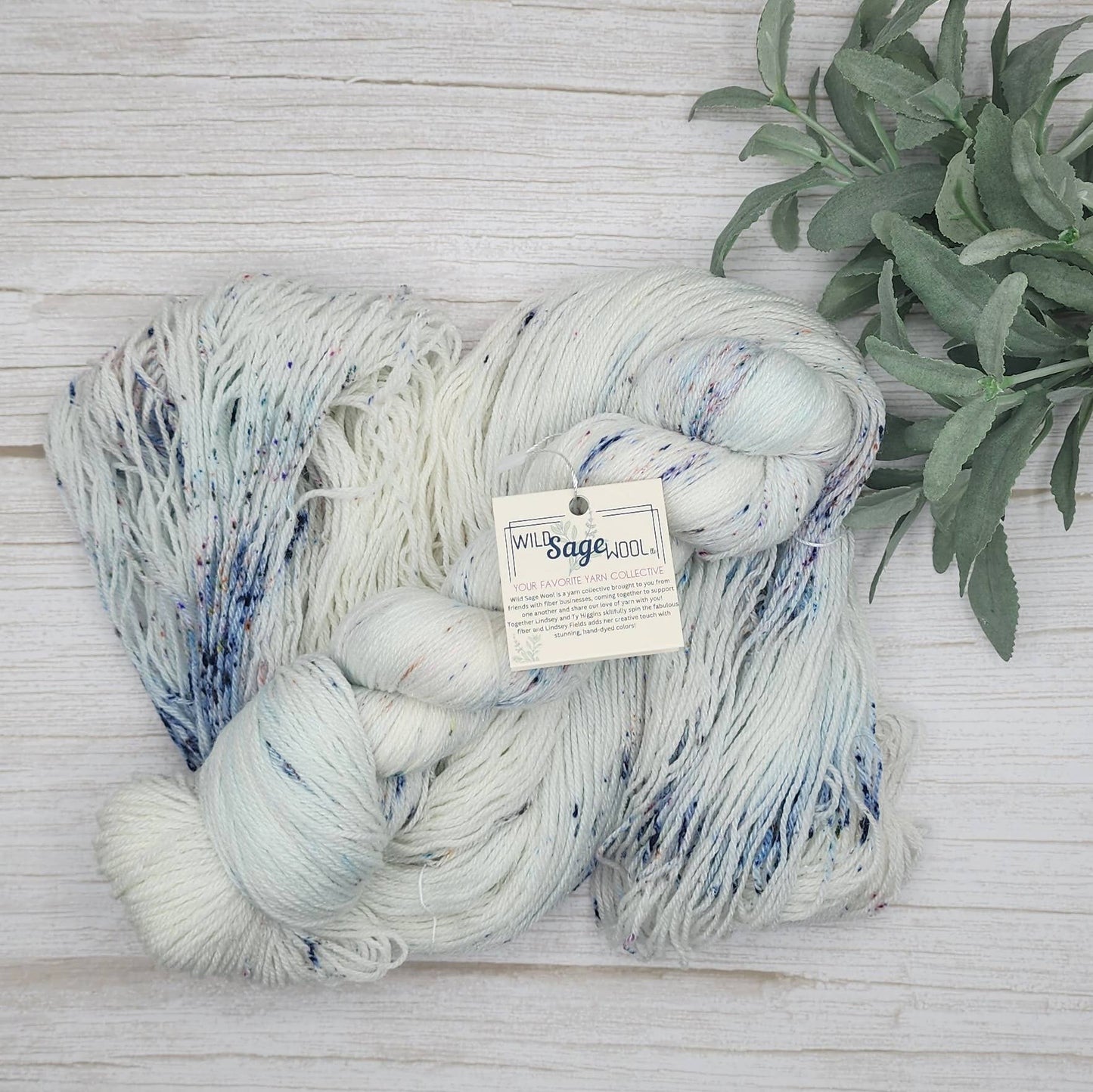 Wild Sage-Blueberry Sparkle - Fingering