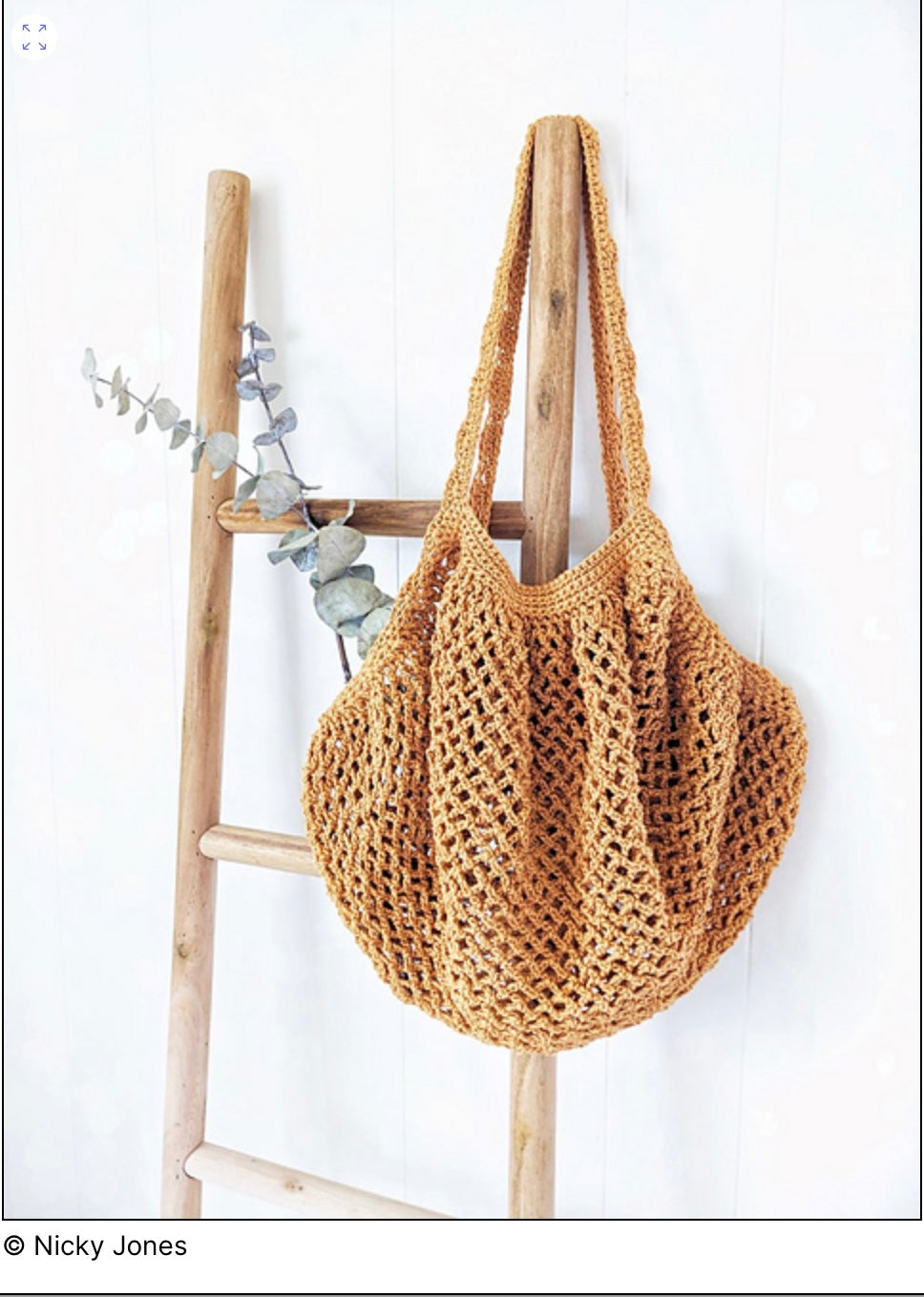 Crochet Market Bag Meetup