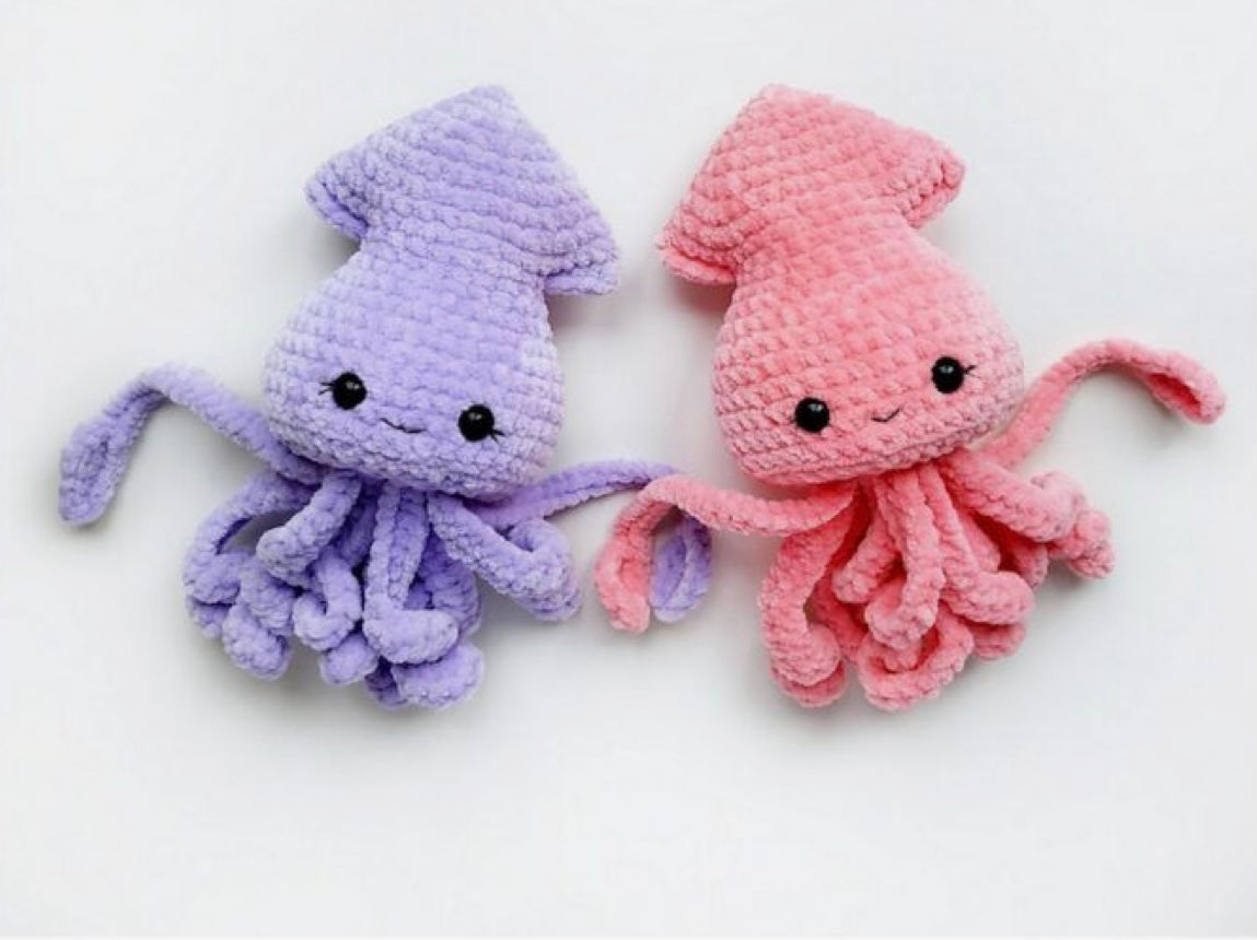 Amigurumi Crochet Class: Make your Own Squid!