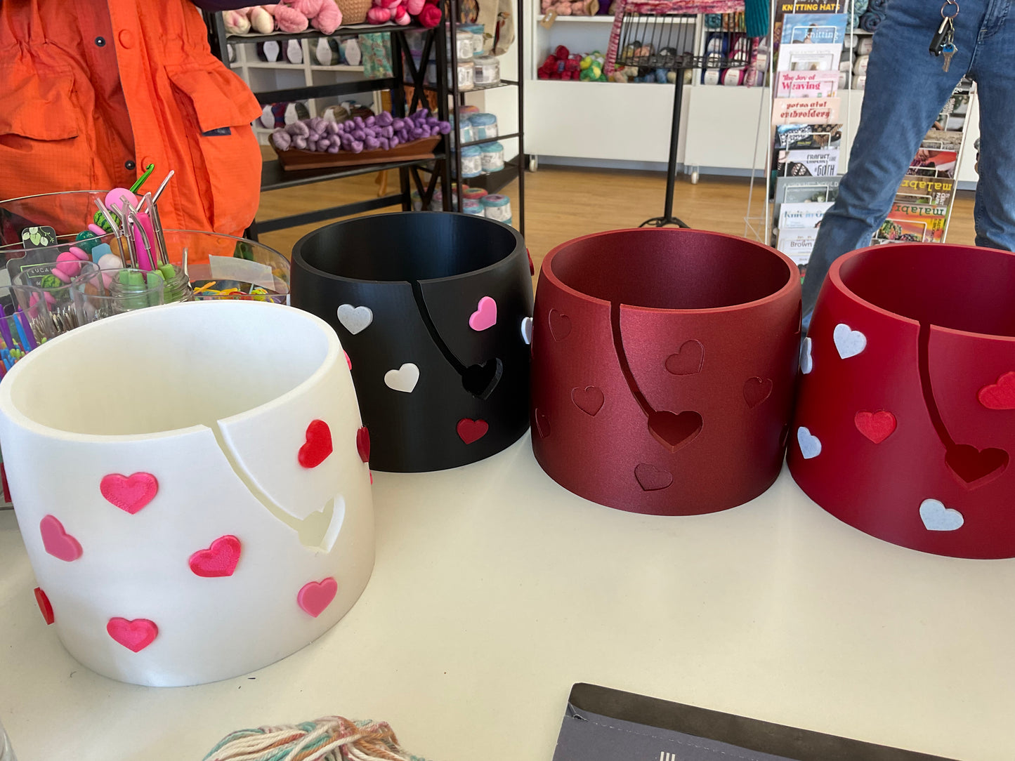 Valentines Yarn Bowl