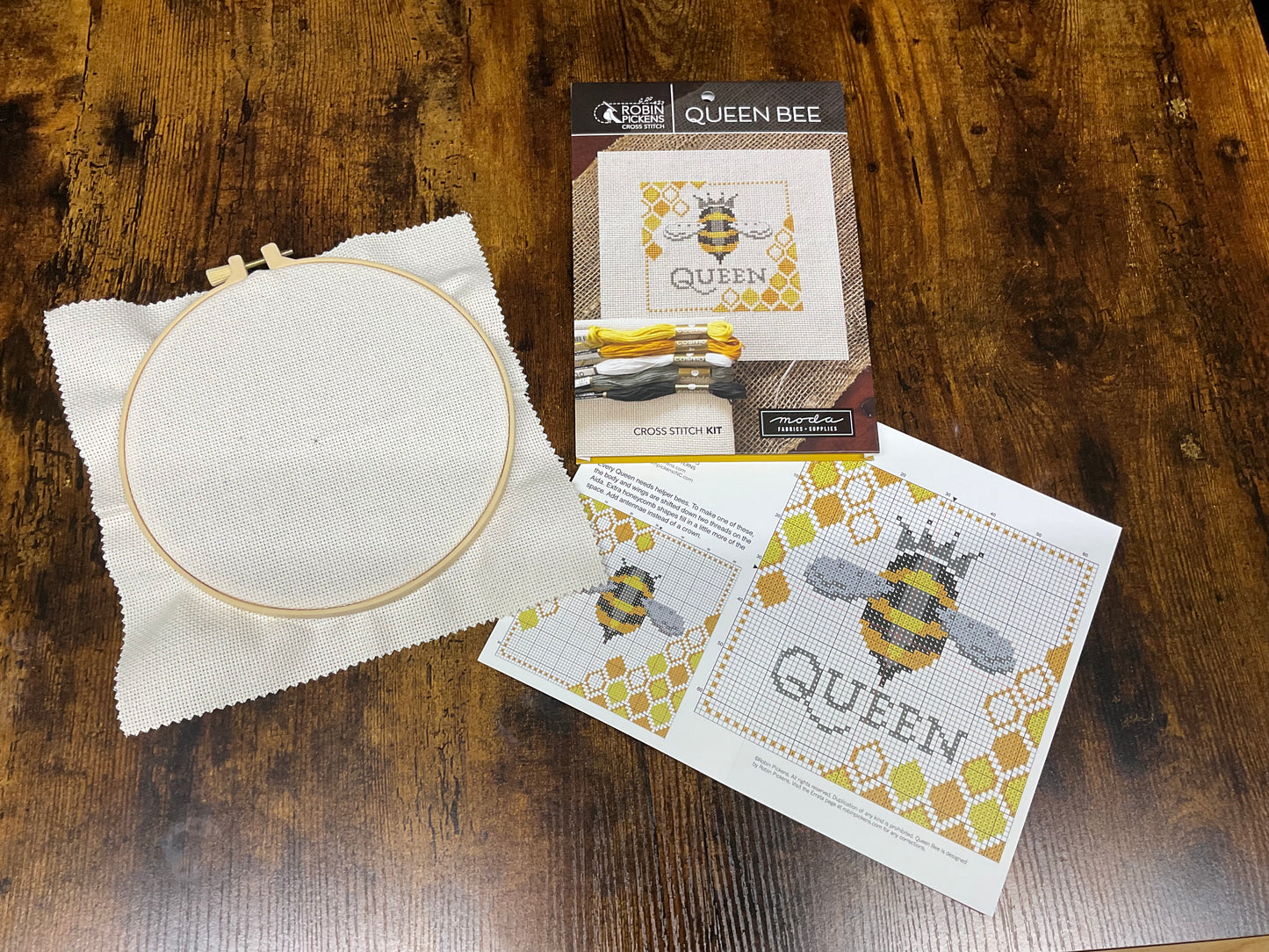 Queen B Criss Stitch Meetup