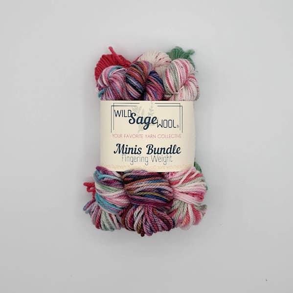 Wild Sage-Mixed Collection Minis - Fingering