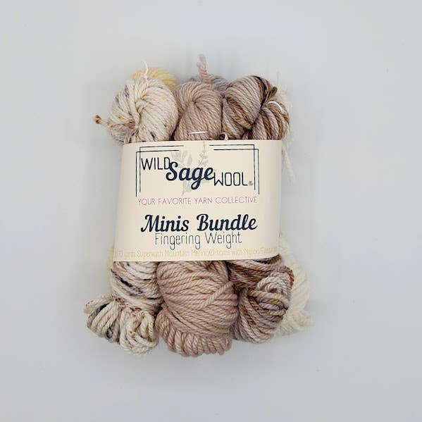 Wild Sage-Mixed Collection Minis - Fingering