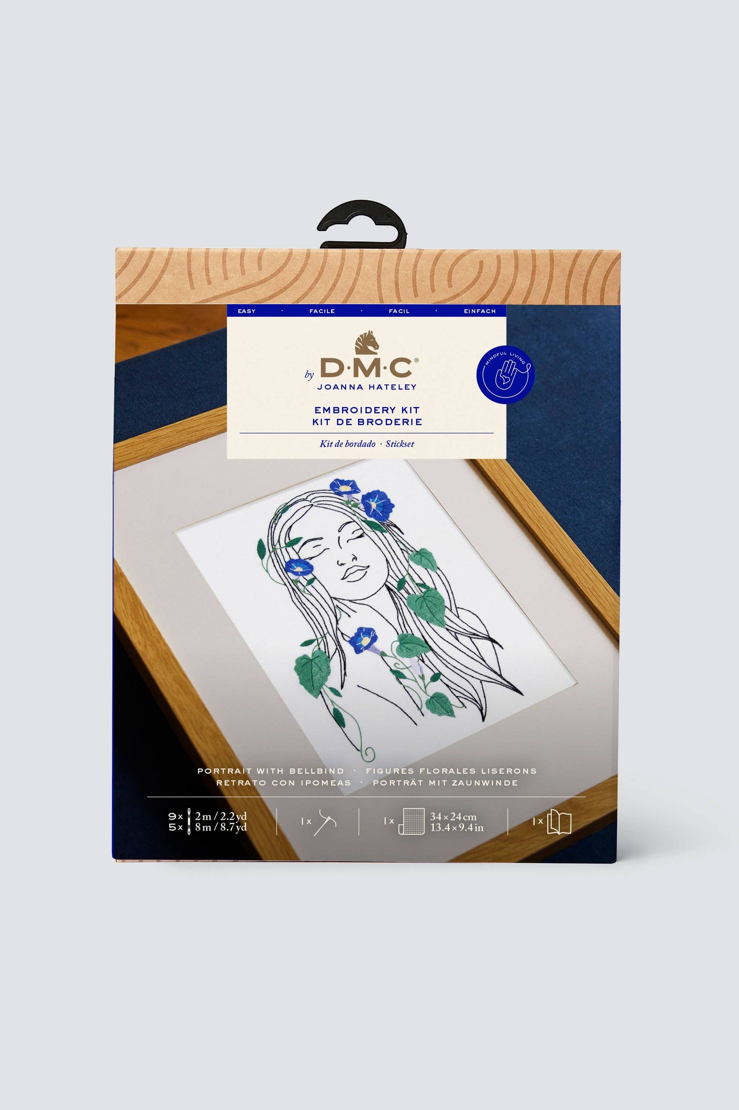 DMC Designer Embroidery Kit - Portrait Bellbind