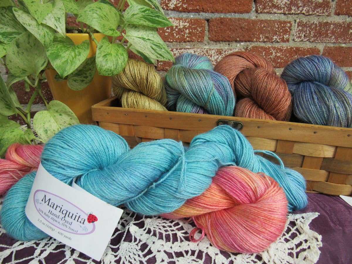 Alpaca Yarn Company-Mariquita Hand-Dyed