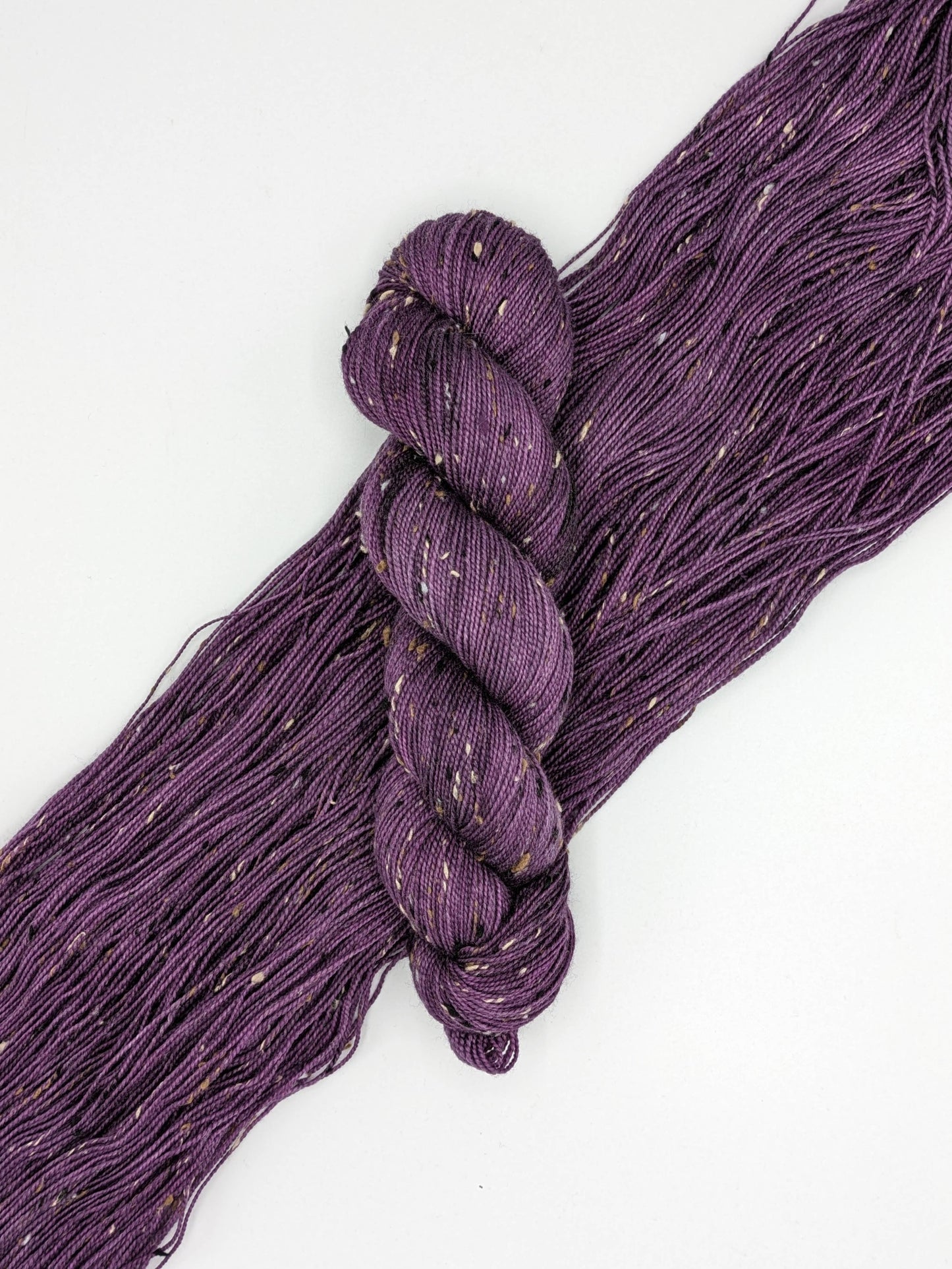 Tweed Fingering Yarn - 85% Superwash Merino & 15% Nep