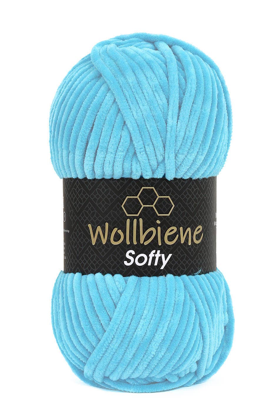 Wool bee softy chenille wool 100gr super bulky knitting