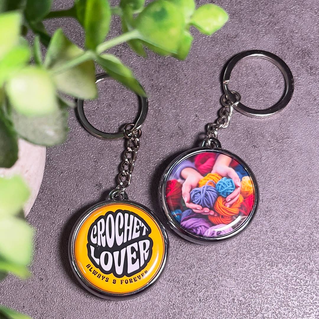 Crochet and Knit Lover Keychain