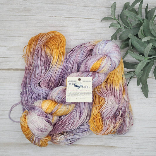 Feathers & Gold - Fingering — Dye to Order