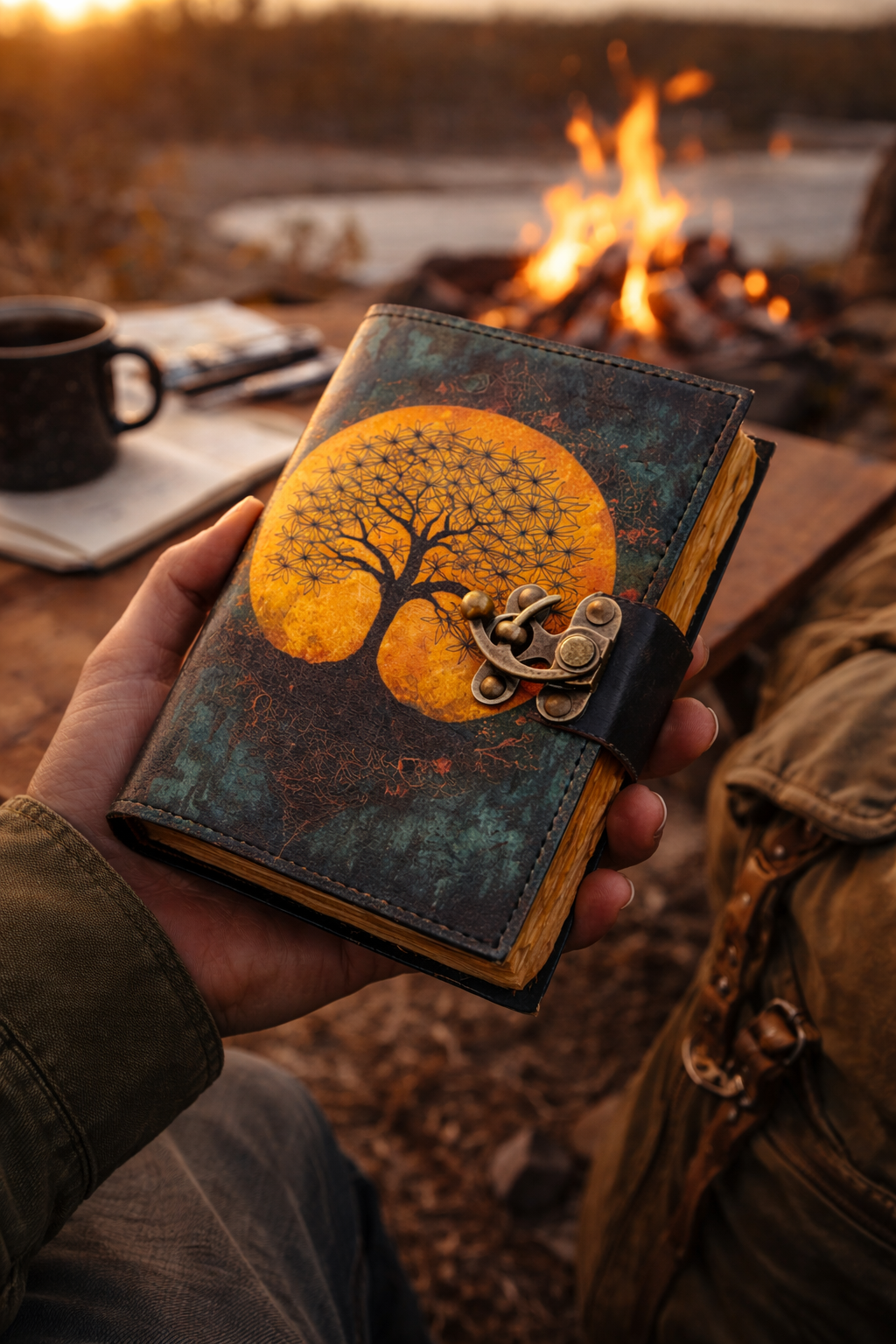Leather Journal Blank Vintage Sketchbook Writing Diary