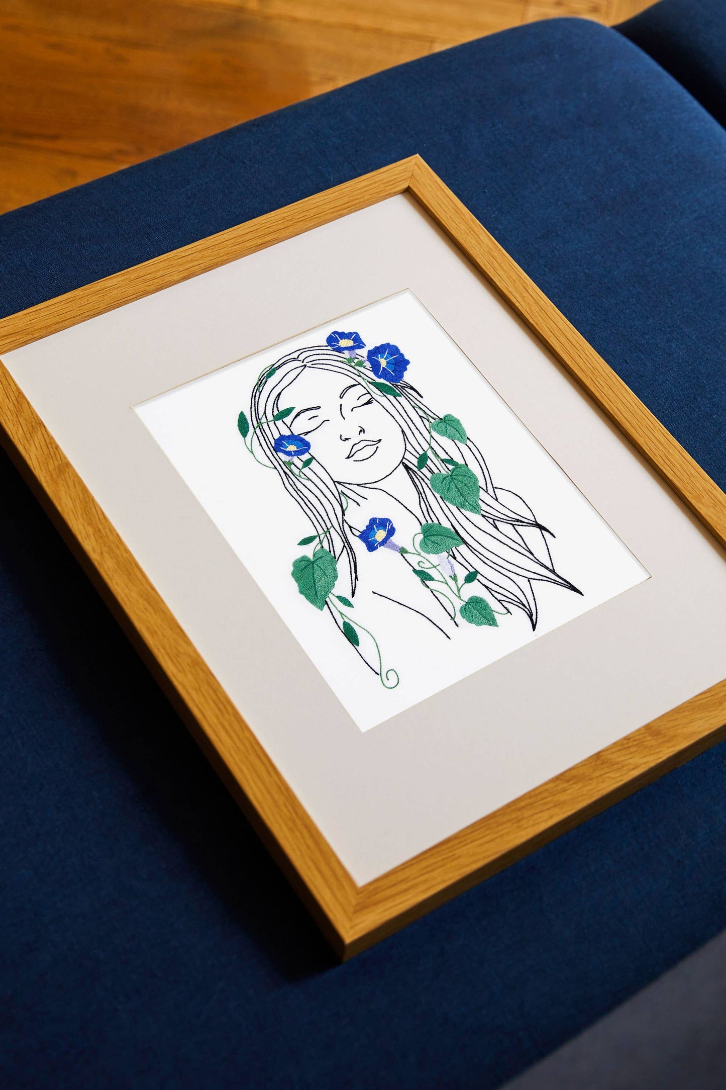 DMC Designer Embroidery Kit - Portrait Bellbind
