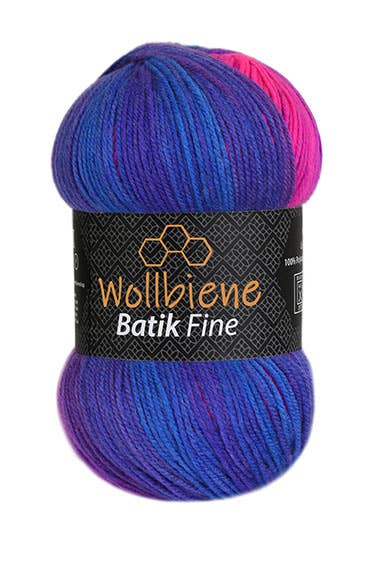 Woolbee Batik Fine Gradient Wool Knitting Wool