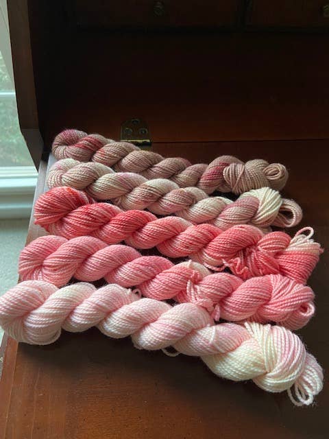 I Pink I Can - Hand Dyed Yarn