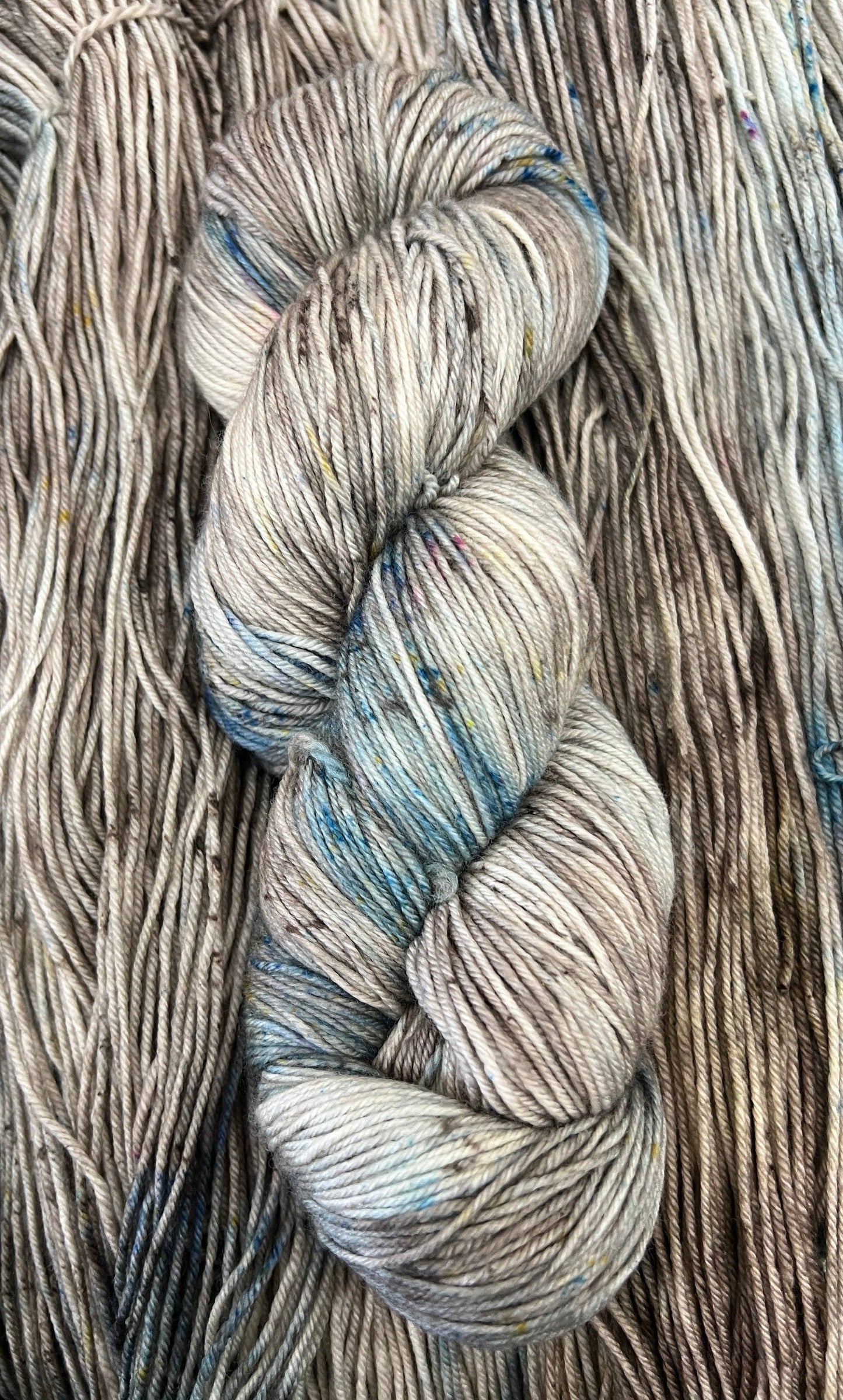 Purls and Pines Shadows On the Lake Hand Dyed Yarn