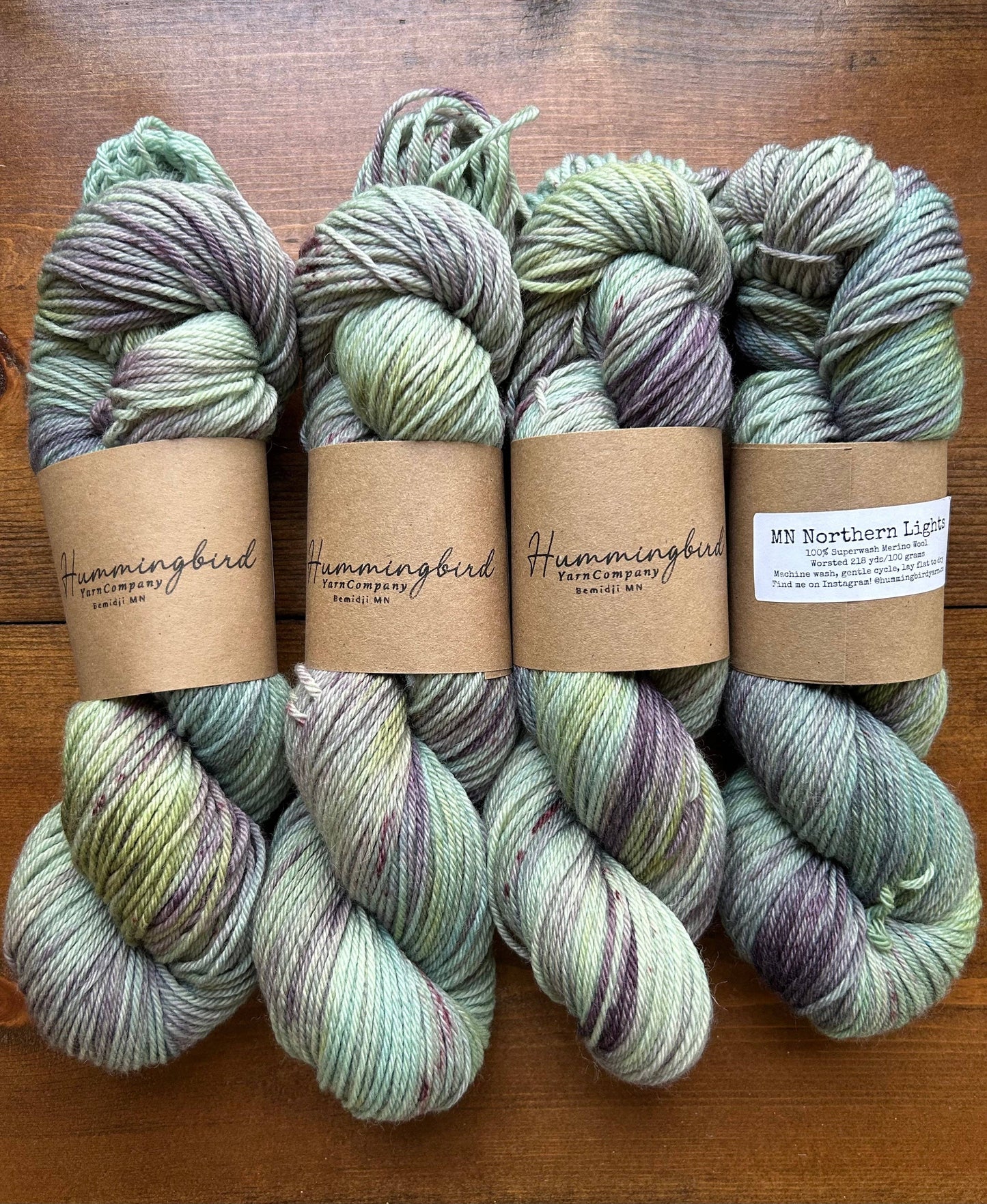Hummingbird Yarn Company- MN Northern Lights