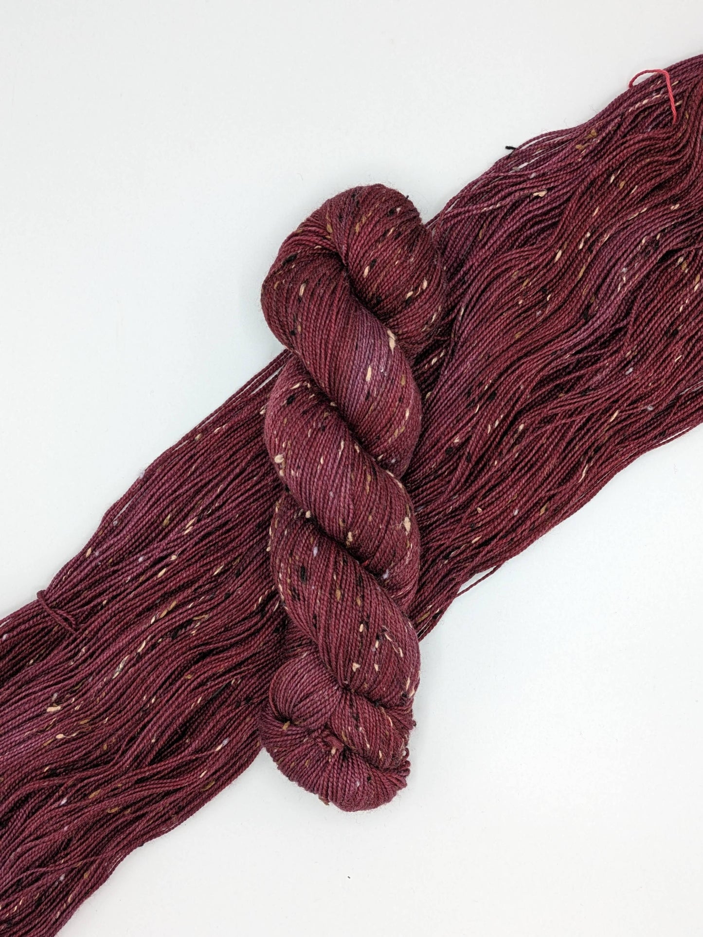 Tweed Fingering Yarn - 85% Superwash Merino & 15% Nep