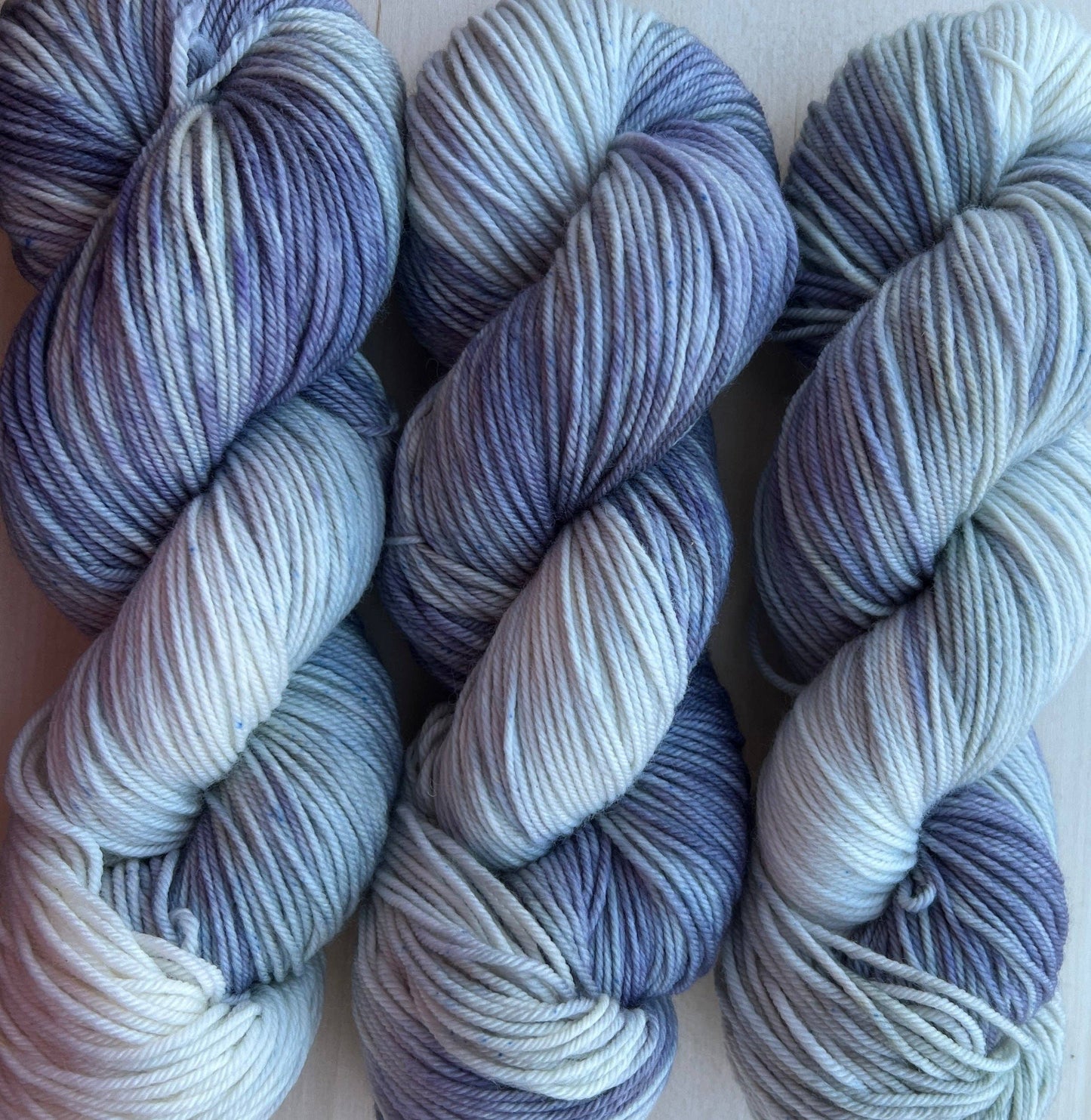 Purls and Pines Snow Day! Hand Dyed Yarn