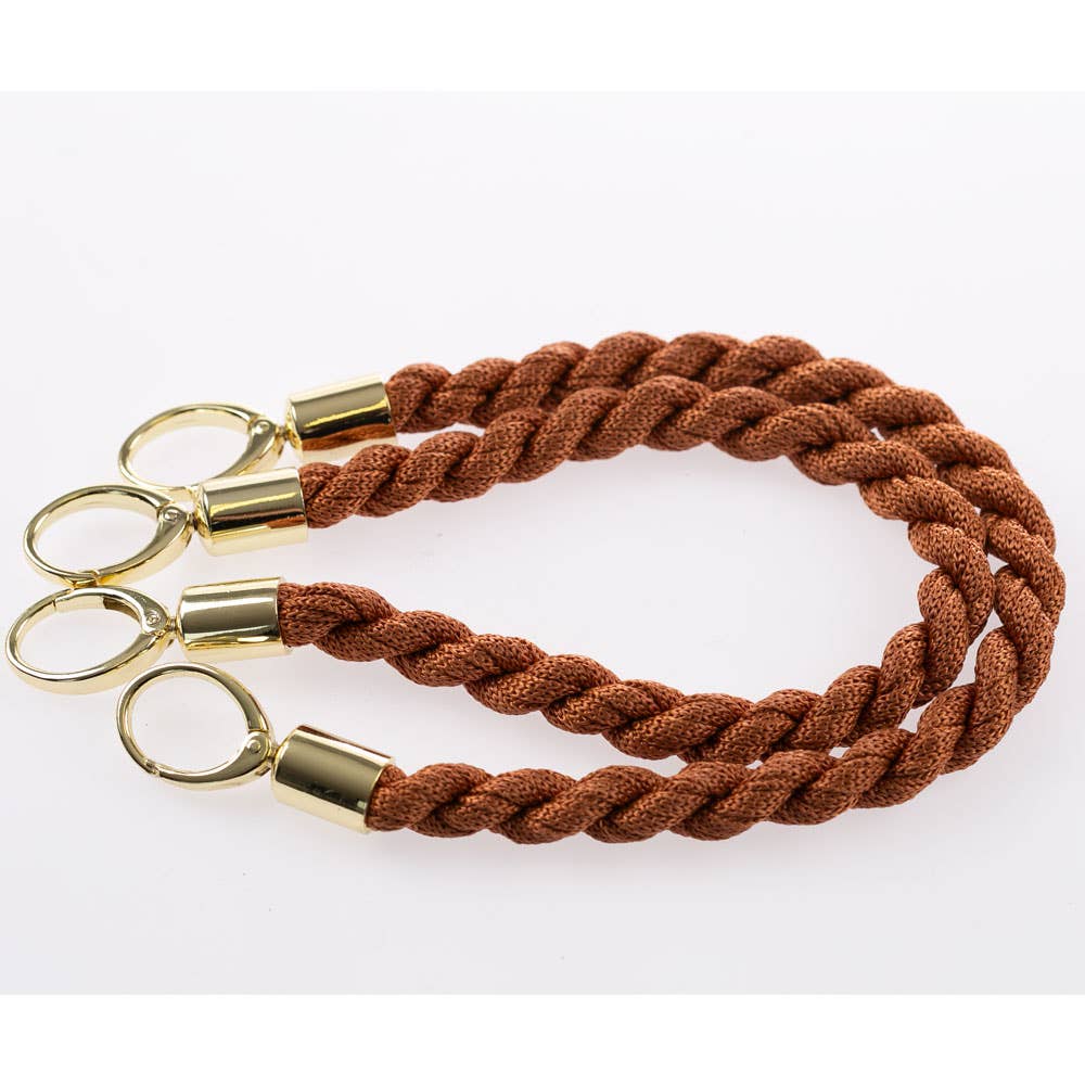 Inda handles 50 cm with gold finishes