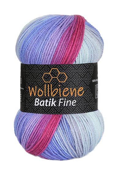 Woolbee Batik Fine Gradient Wool Knitting Wool