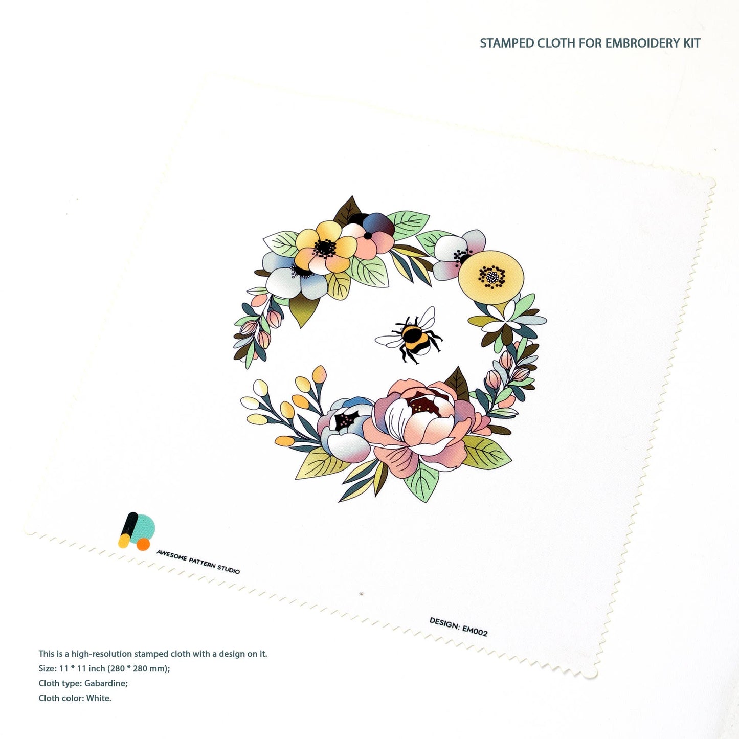 Nature Book Embroidery Kit