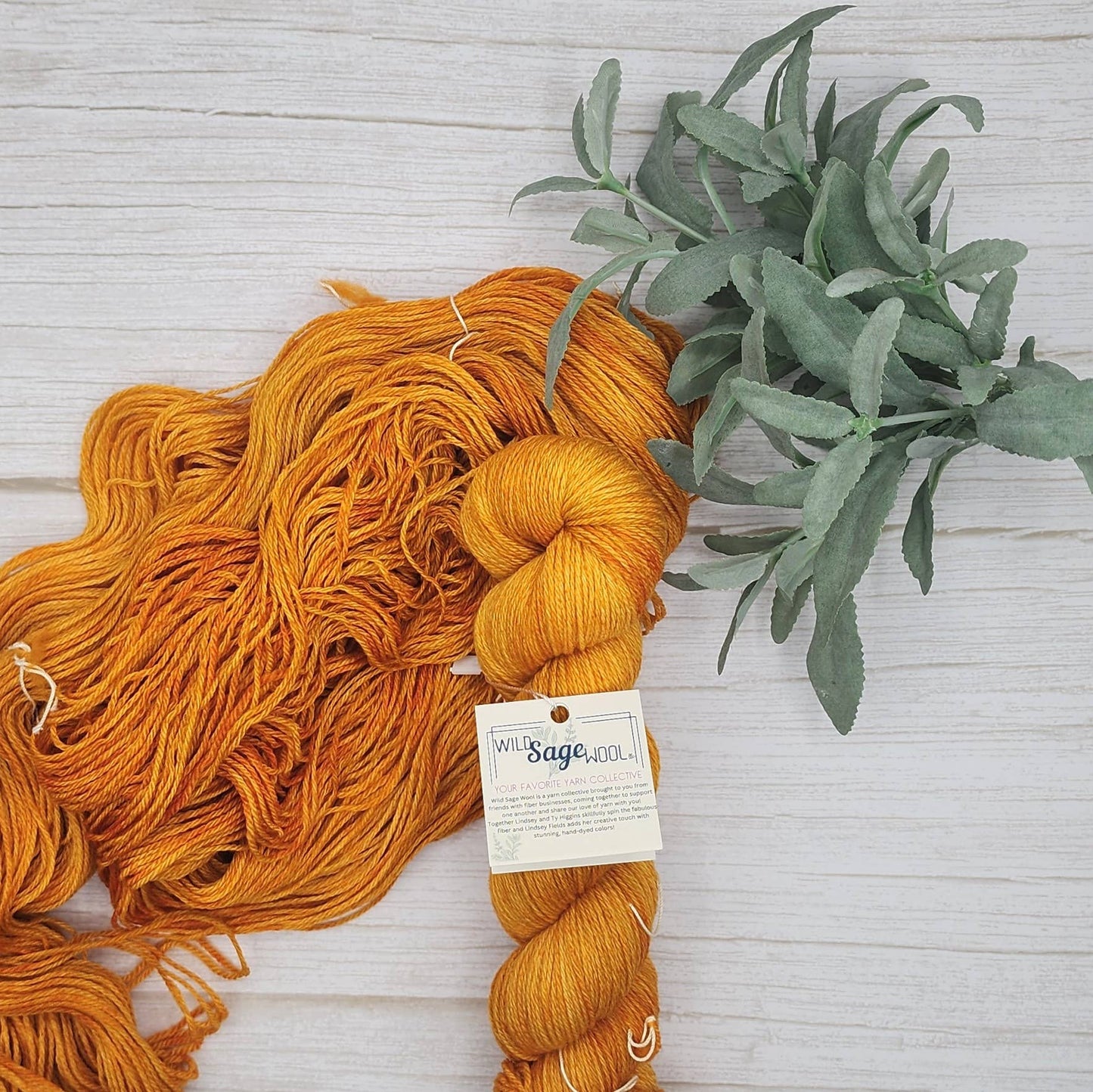Wild Sage-Marigold Delights - Fingering