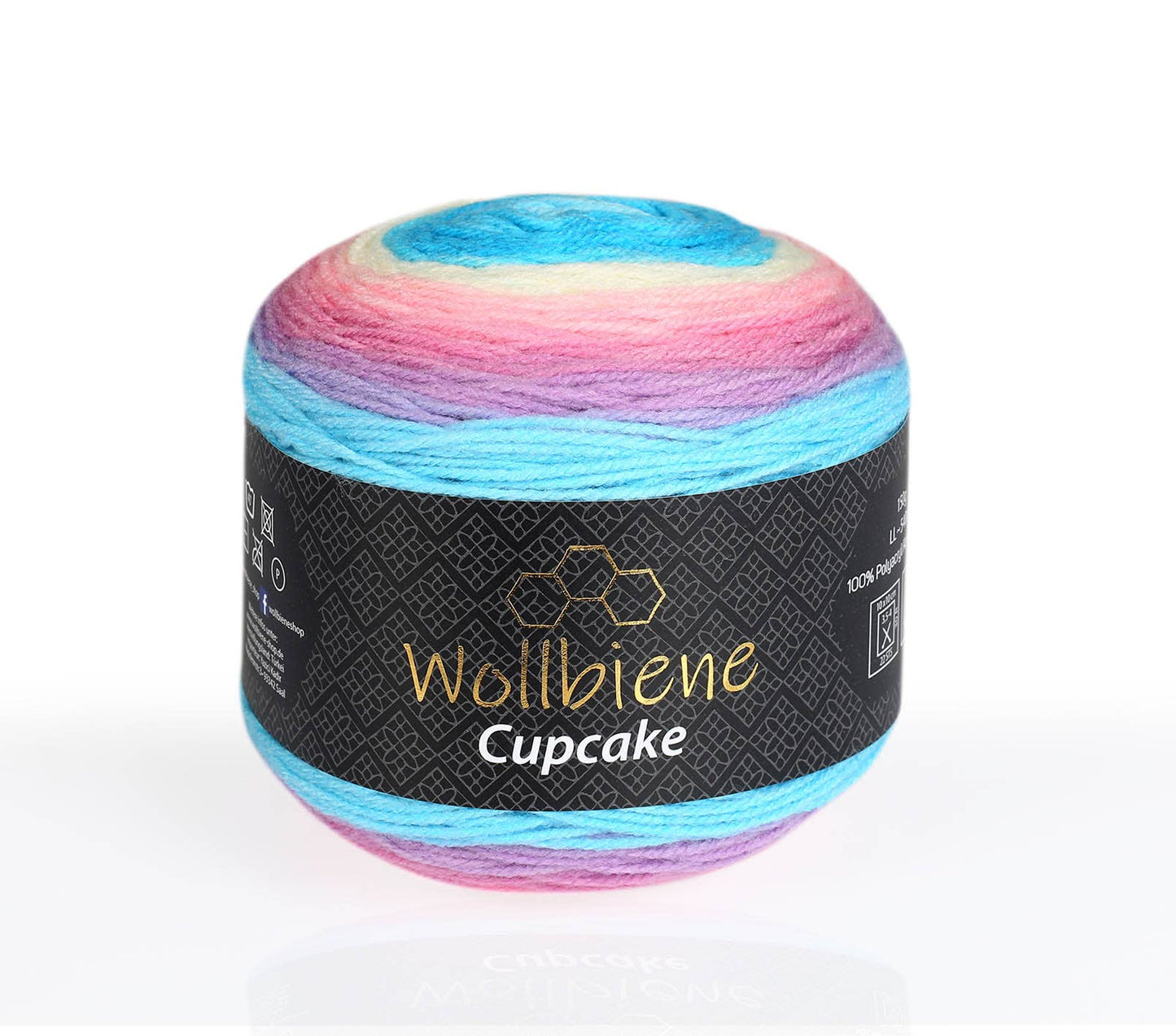 Woolen bee cupcake gradient wool knitting wool 150g