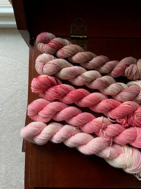 I Pink I Can - Hand Dyed Yarn