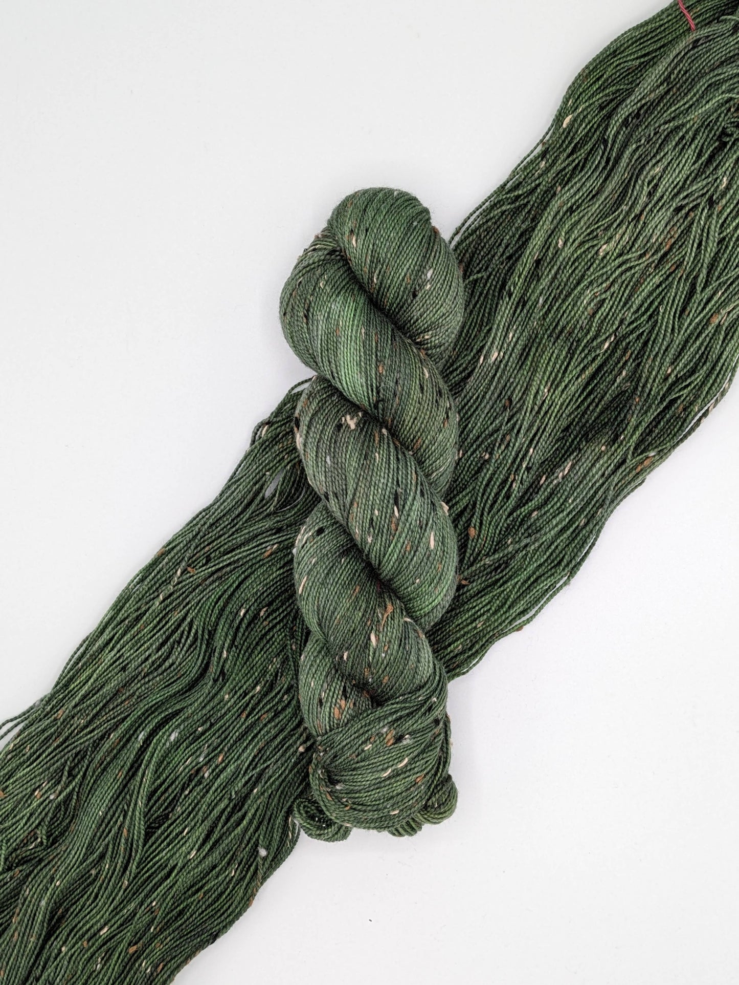 Tweed Fingering Yarn - 85% Superwash Merino & 15% Nep