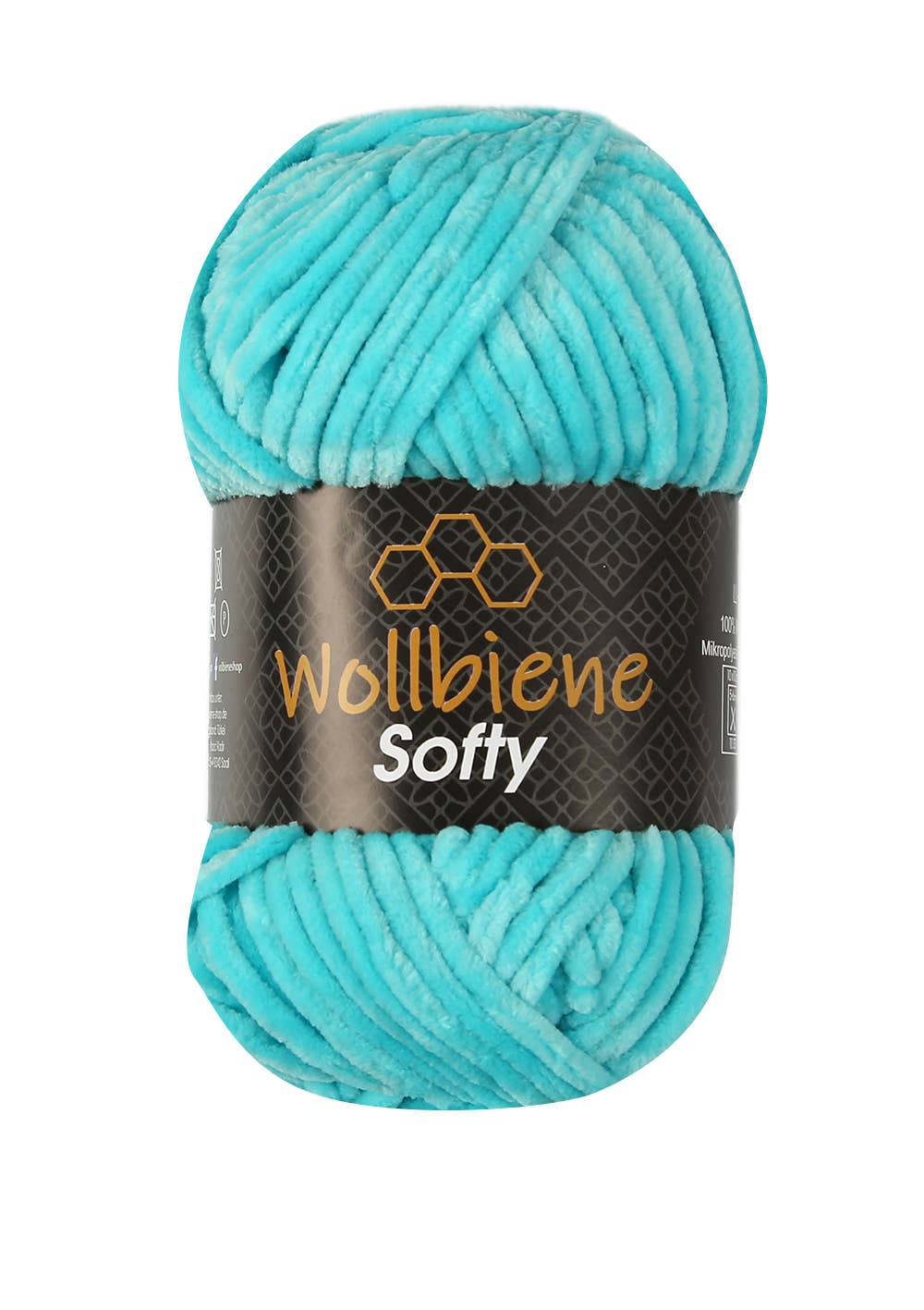 Wool bee softy chenille wool 100gr super bulky knitting