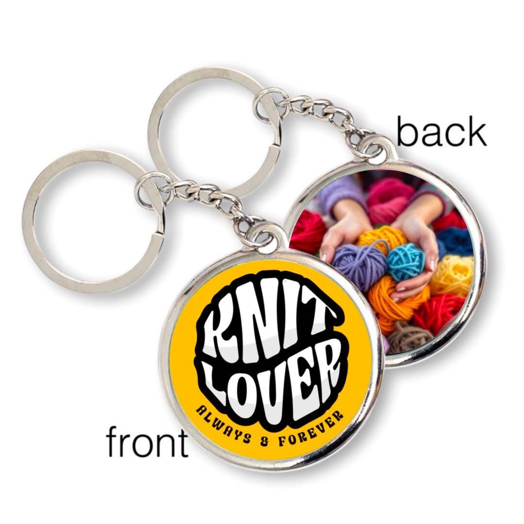 Crochet and Knit Lover Keychain