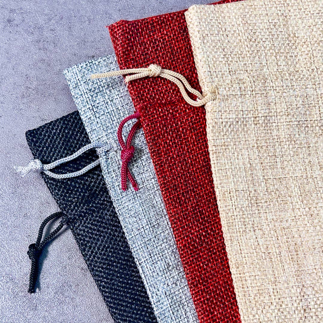 Let's Crochet / Knit Our Way With Wine - Wine Gift Bag