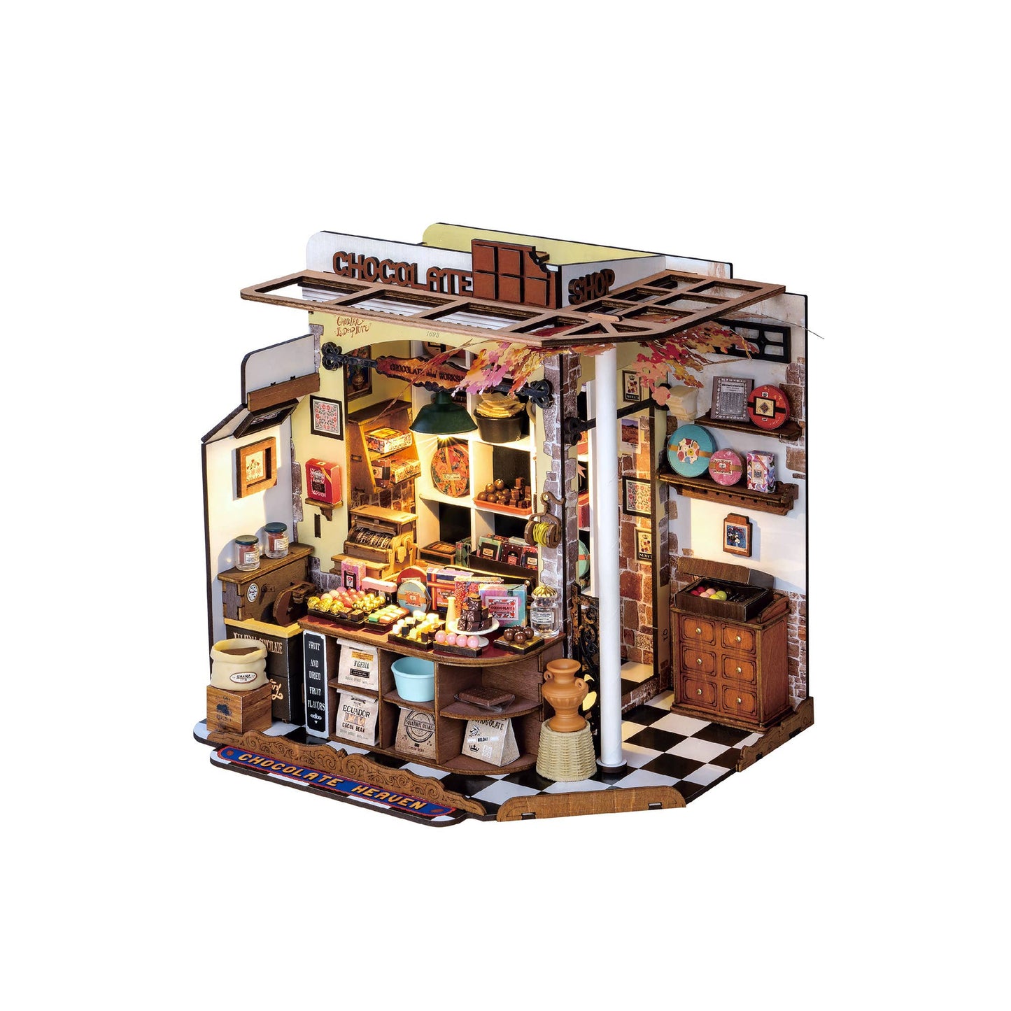 DIY Miniature House Kit: Henry's Chocolate