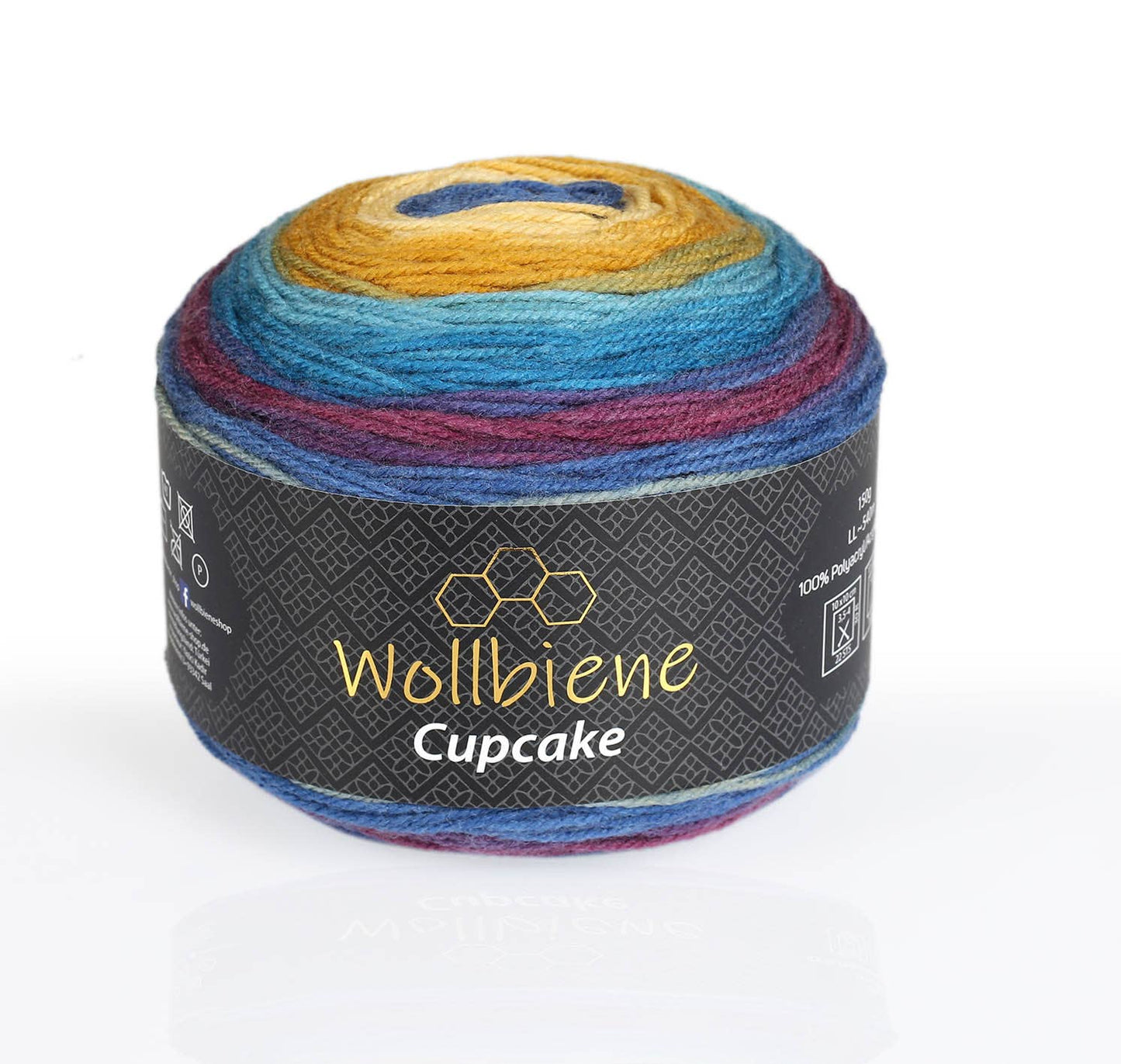 Woolen bee cupcake gradient wool knitting wool 150g