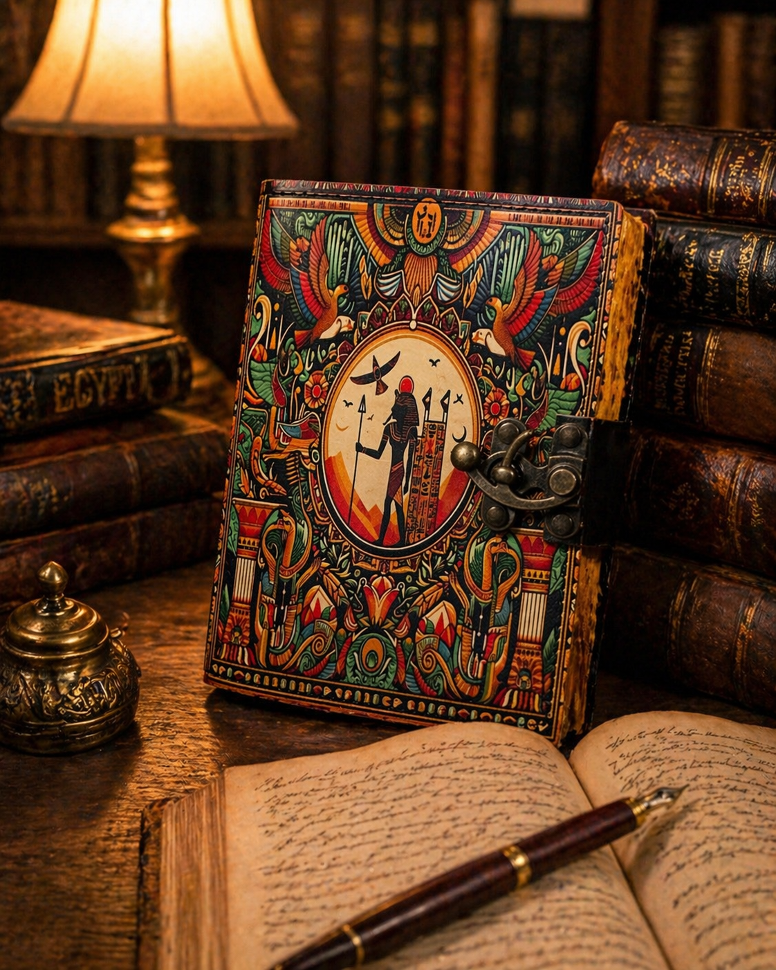 Handmade Leather Notebook Vintage Writing Boho Journal