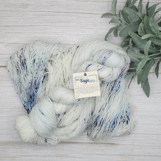 Wild Sage-Blueberry Sparkle - Fingering