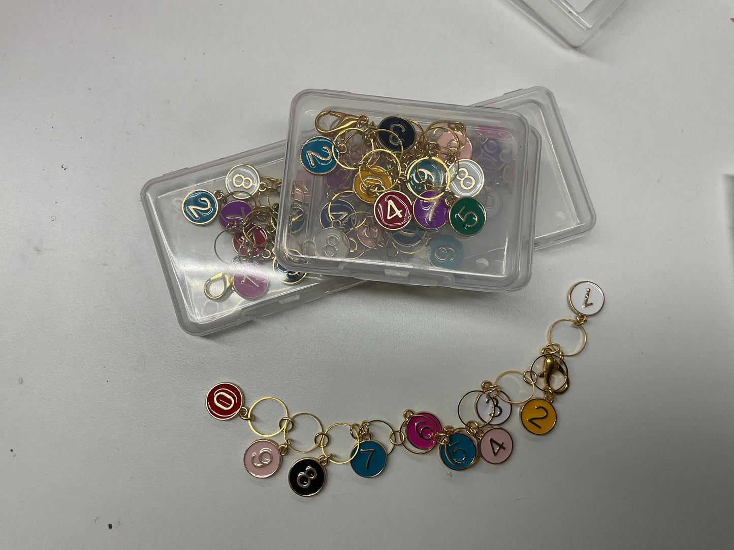 Row Counter Stitch Markers