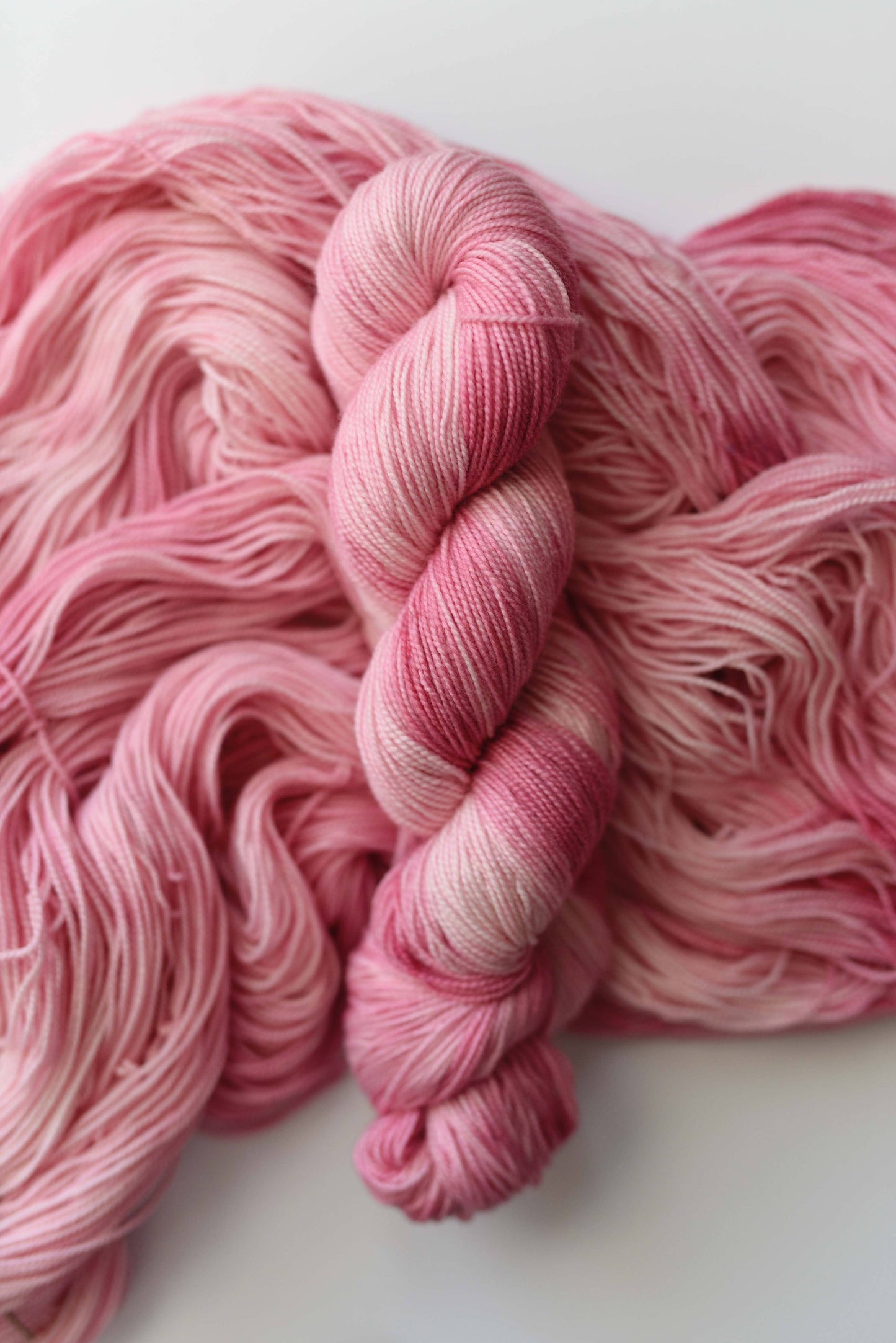 Cranberry & Prosecco - Artisan Dyed Yarn - Multiple Bases 