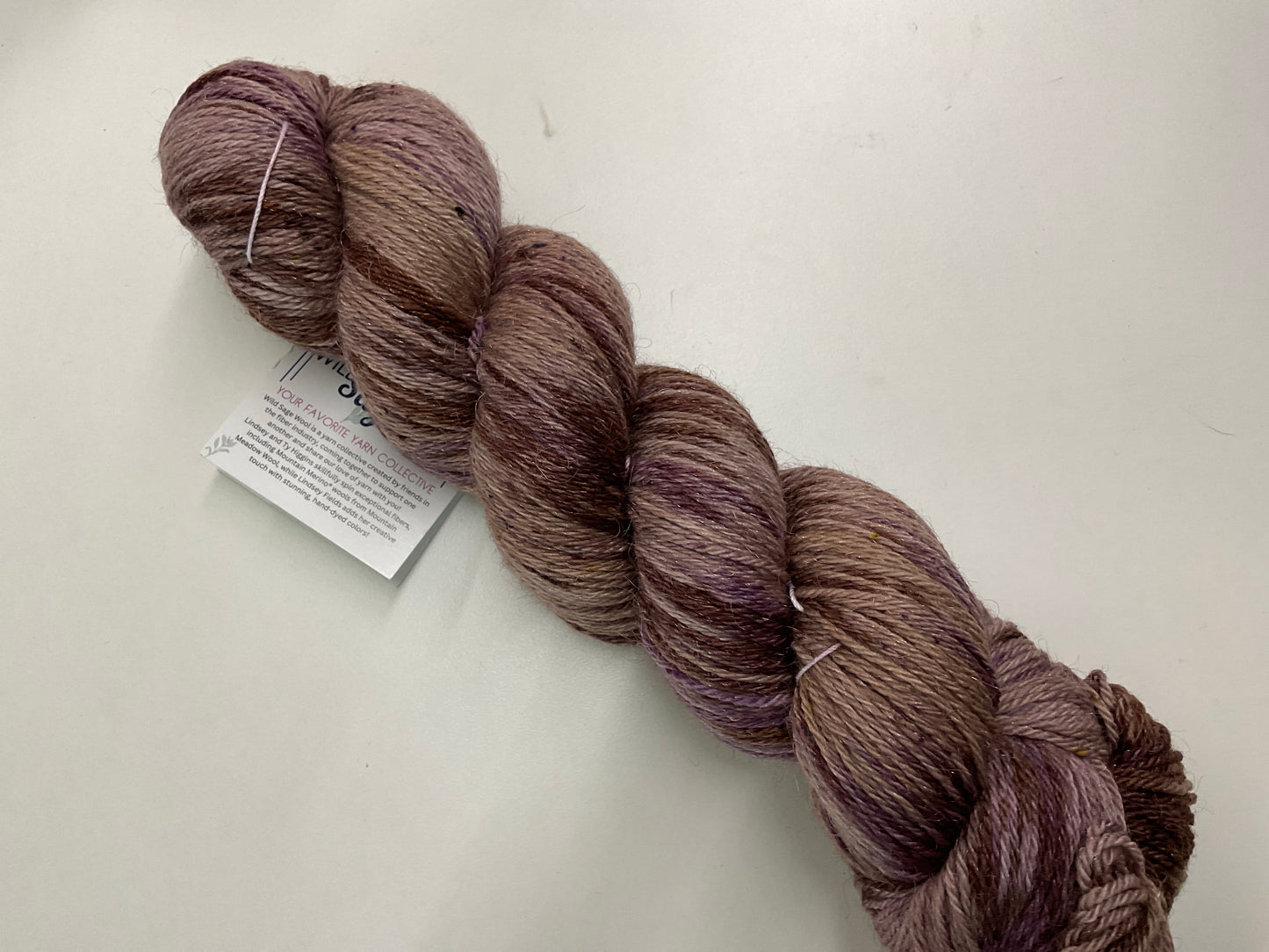 Wild Sage Wool- Rosemary Fingering Shimmer