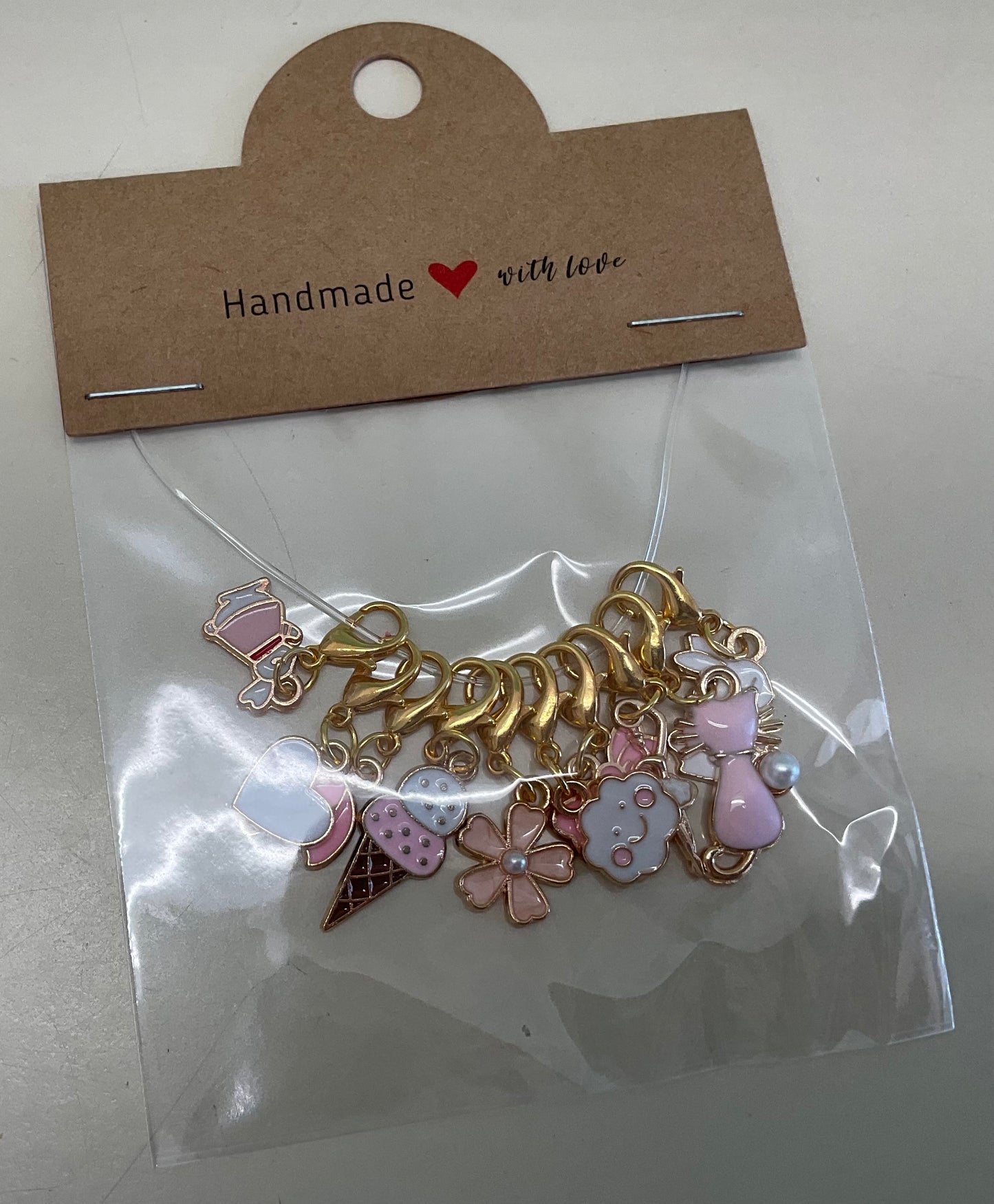 Handmade With Love Stitch Markers