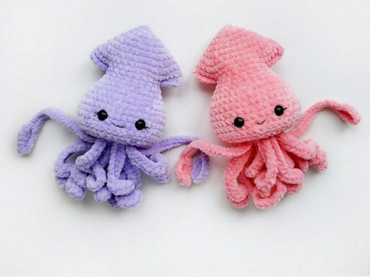 Amigurumi Crochet Class: Make your Own Squid!