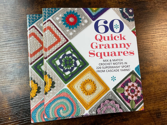 60 Quick Granny Squares Pattern Book